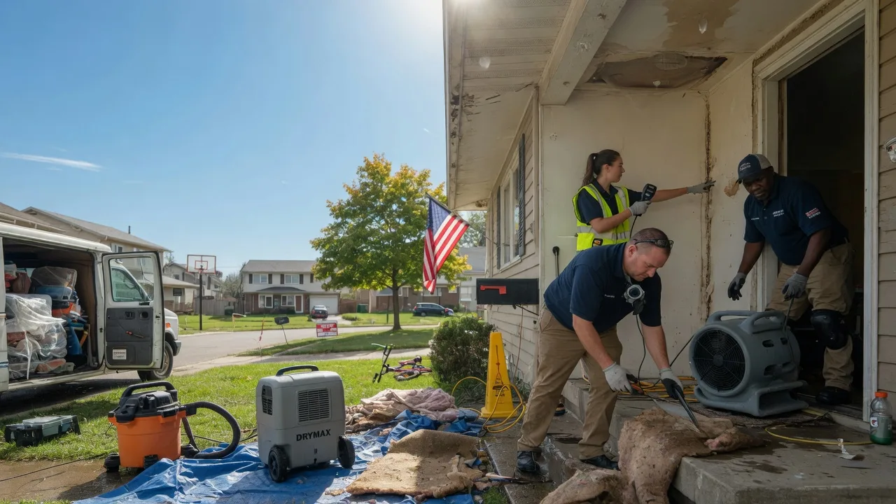 Water Damage Restoration in Ursa, IL near me